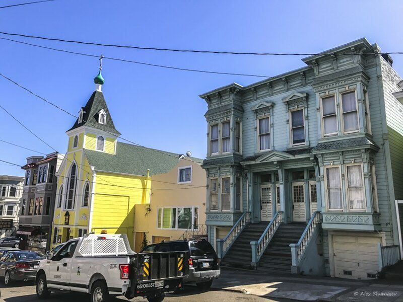 Улицами Сан-Франциско: район Кастро и кривая улица Ломбартс